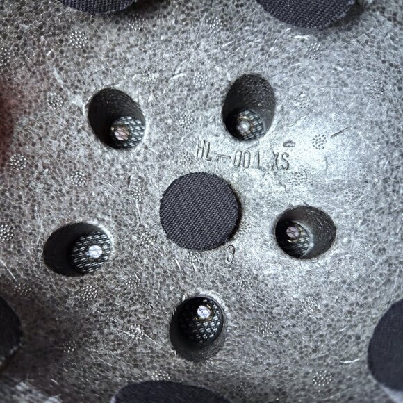 Yakkay Tokyo Black Denim Cover and Smart 1 Bicycle Helmet Size Small 51 - 54 cm - Picture 8 of 16